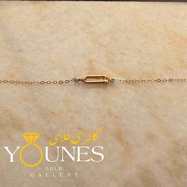 دستبند تیفانی مینیمال طلا